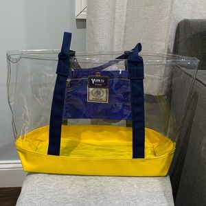 J. PRESS York Street Large Clear Tote Bag